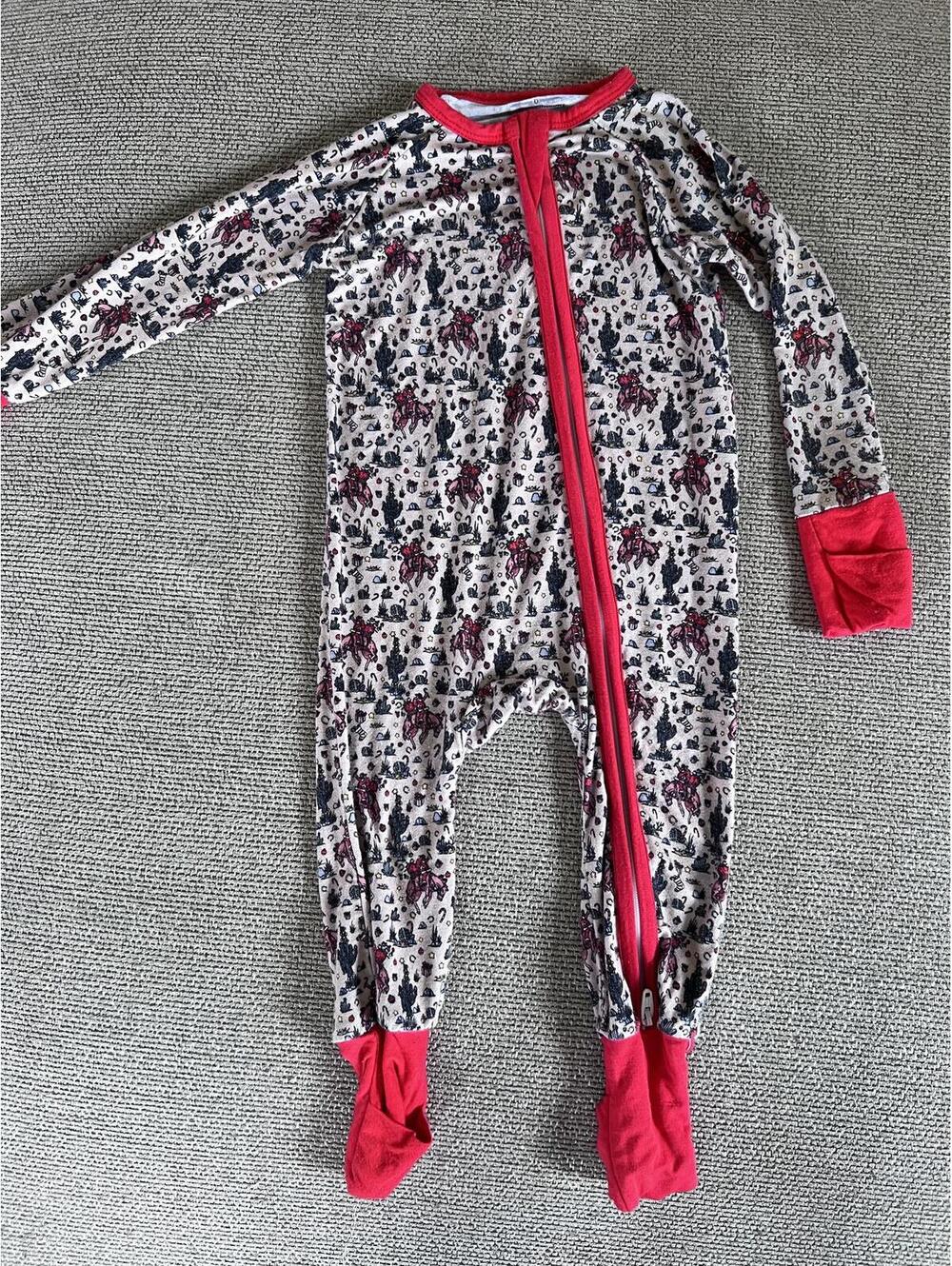 The Fringed Pineapple Santa Pajamas